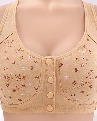 Wireless Front Closure Lace Bras, Light Support, Size Up