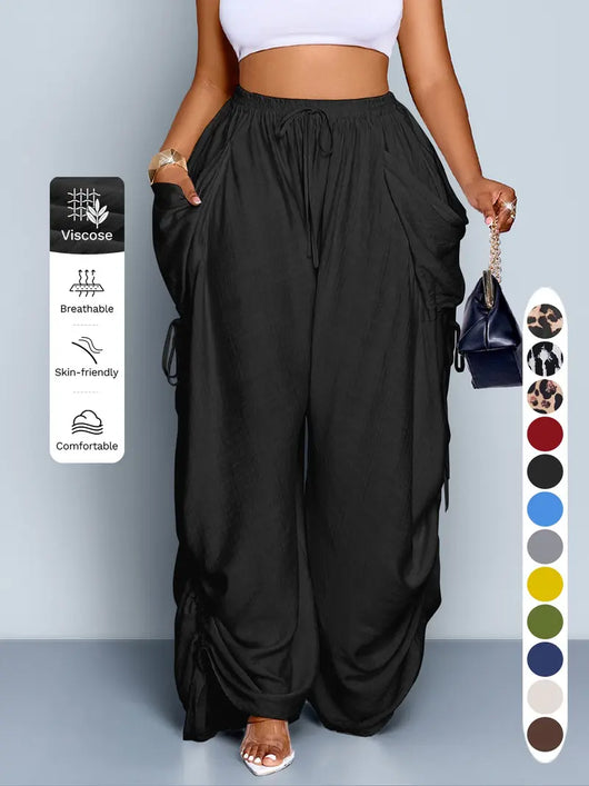 Women's Loose-Fit Wide Leg Pants