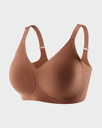 Seamless Deep V Push-Up Wireless Bra For Women