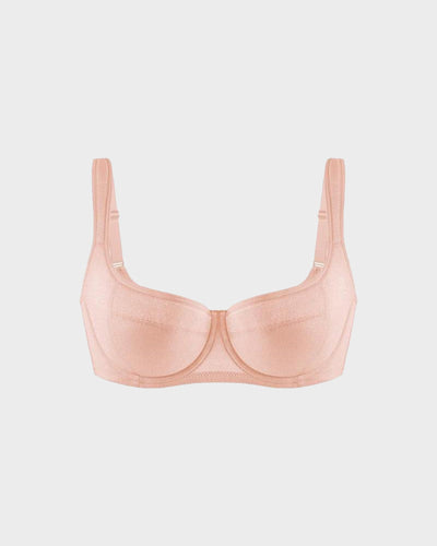 Lightly Padded Balconette Bra – Soft Fit & Natural Lift