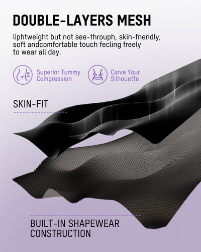 Tummy Control Butt Lifter Shaper with Zipper Crotch Fajas Colombianas