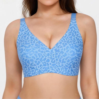 Leopard - Sky Blue