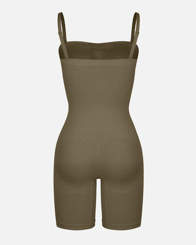 Shapecurve Seamless Strapless Bodysuit with Removable Straps