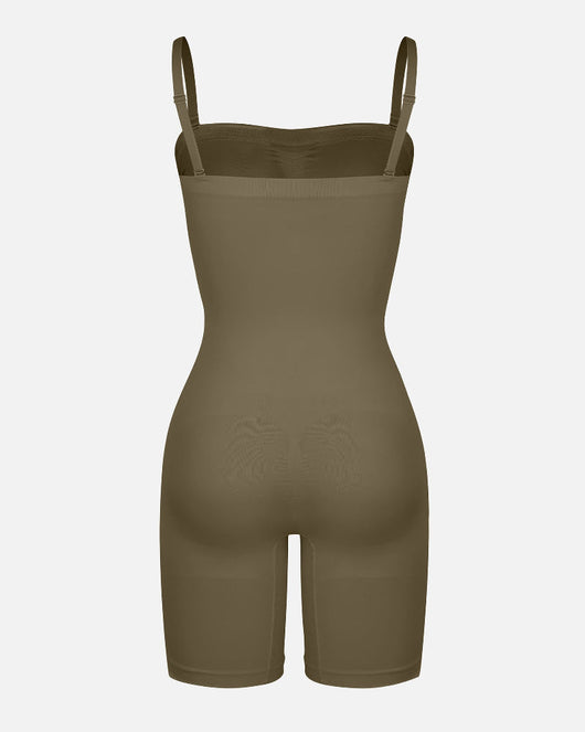 Shapecurve Seamless Strapless Bodysuit with Removable Straps