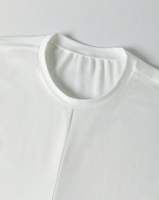 Women's Knit Round Neck Drop Shoulder Cross Back Top
