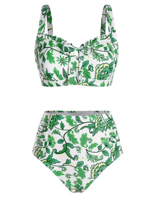 Women’s 2026 High-Waisted Tummy Control Bikini Set