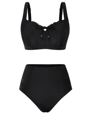 Women’s 2026 High-Waisted Tummy Control Bikini Set
