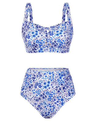 Women’s 2026 High-Waisted Tummy Control Bikini Set
