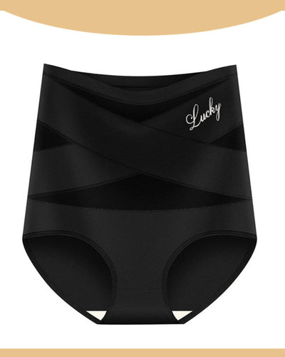 High-Waist Tummy Control Seamless Shaping Lucky Panties(4pcs)