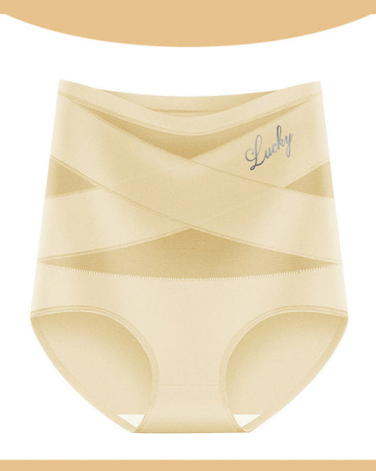 High-Waist Tummy Control Seamless Shaping Lucky Panties(4pcs)