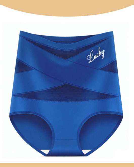 High-Waist Tummy Control Seamless Shaping Lucky Panties(4pcs)