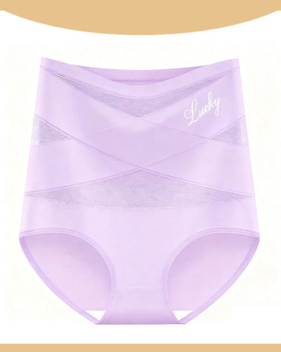 High-Waist Tummy Control Seamless Shaping Lucky Panties(4pcs)
