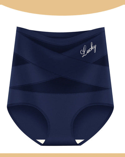 High-Waist Tummy Control Seamless Shaping Lucky Panties(4pcs)
