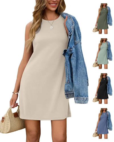Women's Casual Sleeveless Summer Tank Dress 2026