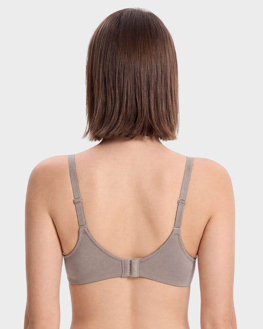 Wire-Free Cotton Lift T-Shirt Bra