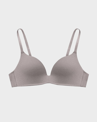 Wire-Free Cotton Lift T-Shirt Bra