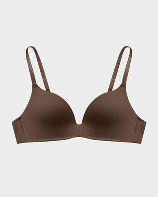 Wire-Free Cotton Lift T-Shirt Bra