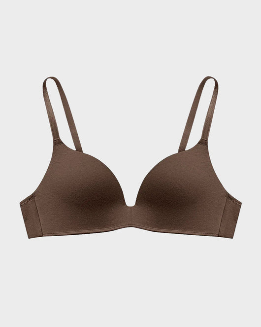 Wire-Free Cotton Lift T-Shirt Bra