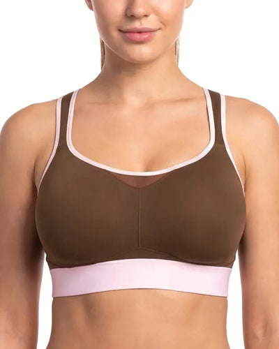 Plus Size Wireless High Support Sports Bra for Women