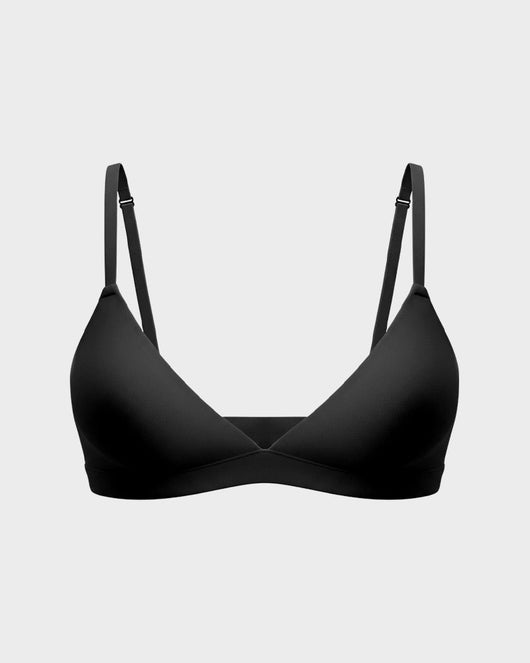 Soft, Seamless Wireless Plunge Bra