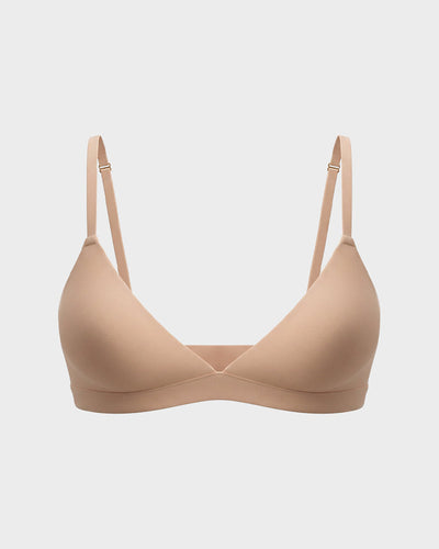 Soft, Seamless Wireless Plunge Bra