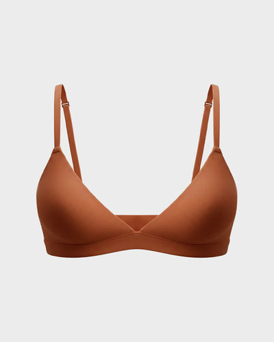 Soft, Seamless Wireless Plunge Bra