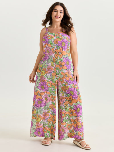 Colorful Stretch Jumpsuit with Custom Fit
