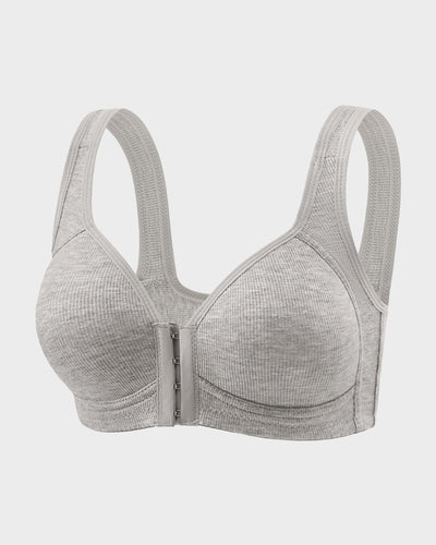 Front Closure Wireless Support Bra – Easy-On Design, Lift & All-Day Comfort